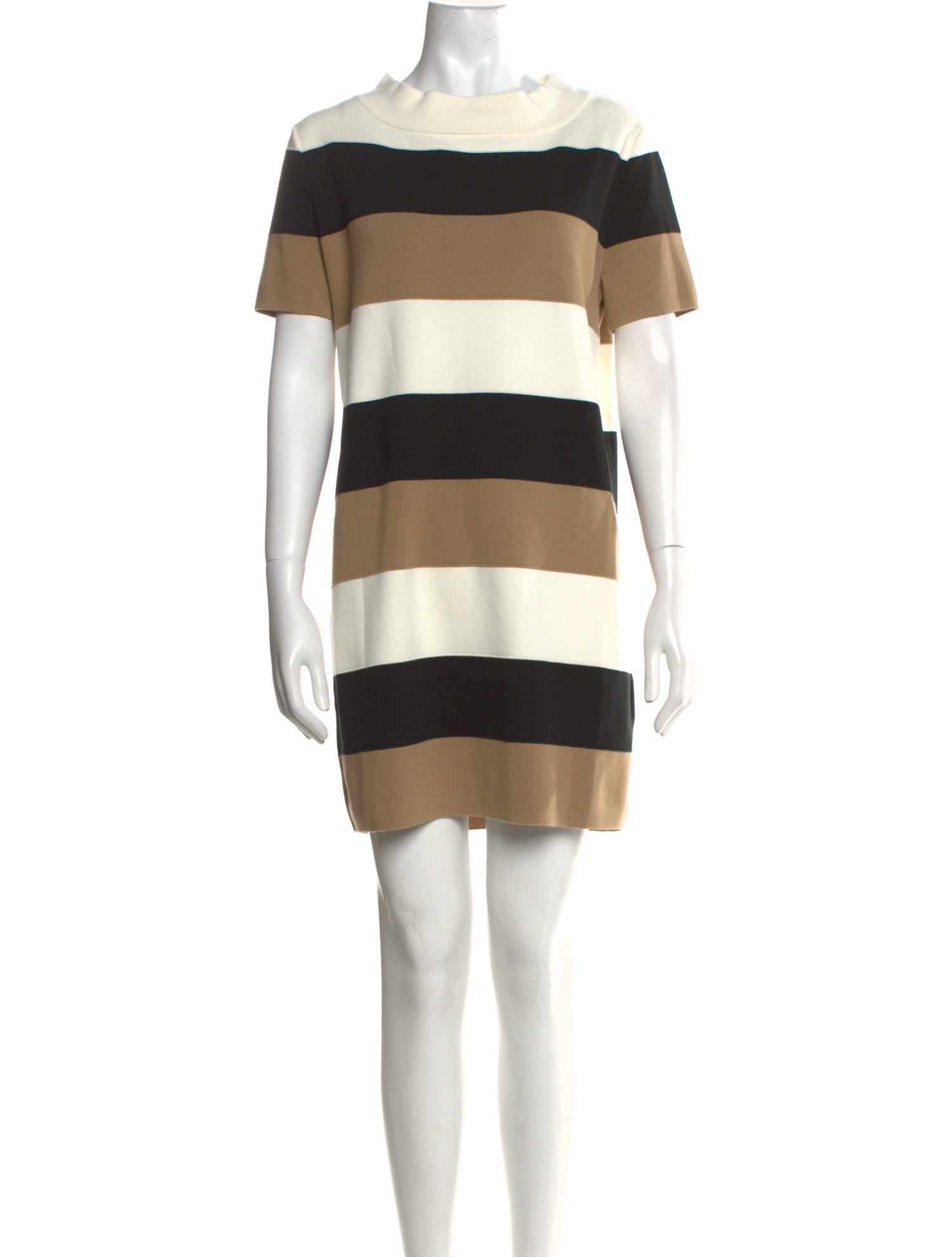 Max Mara Striped Mini Dress