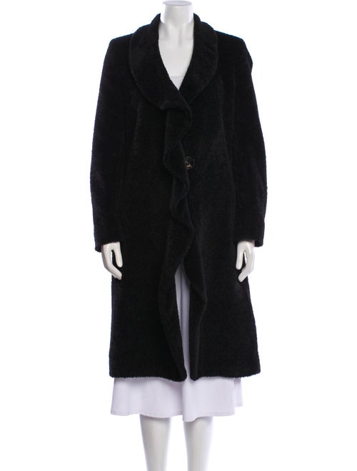 Max Mara Alpaca Faux Fur Coat