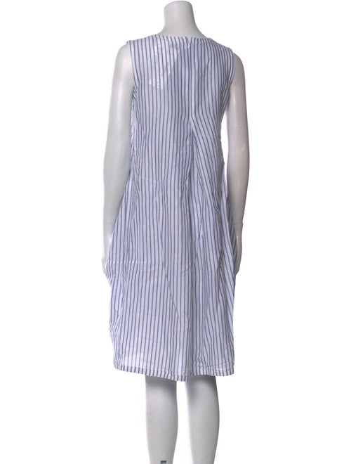 Max Mara Striped Knee-Length Dress