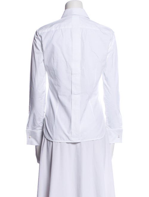 Max Mara Long Sleeve Button-Up Top