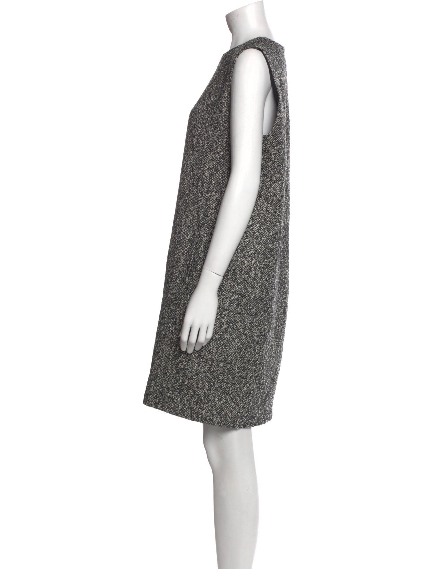Max Mara Crew Neck Mini Dress