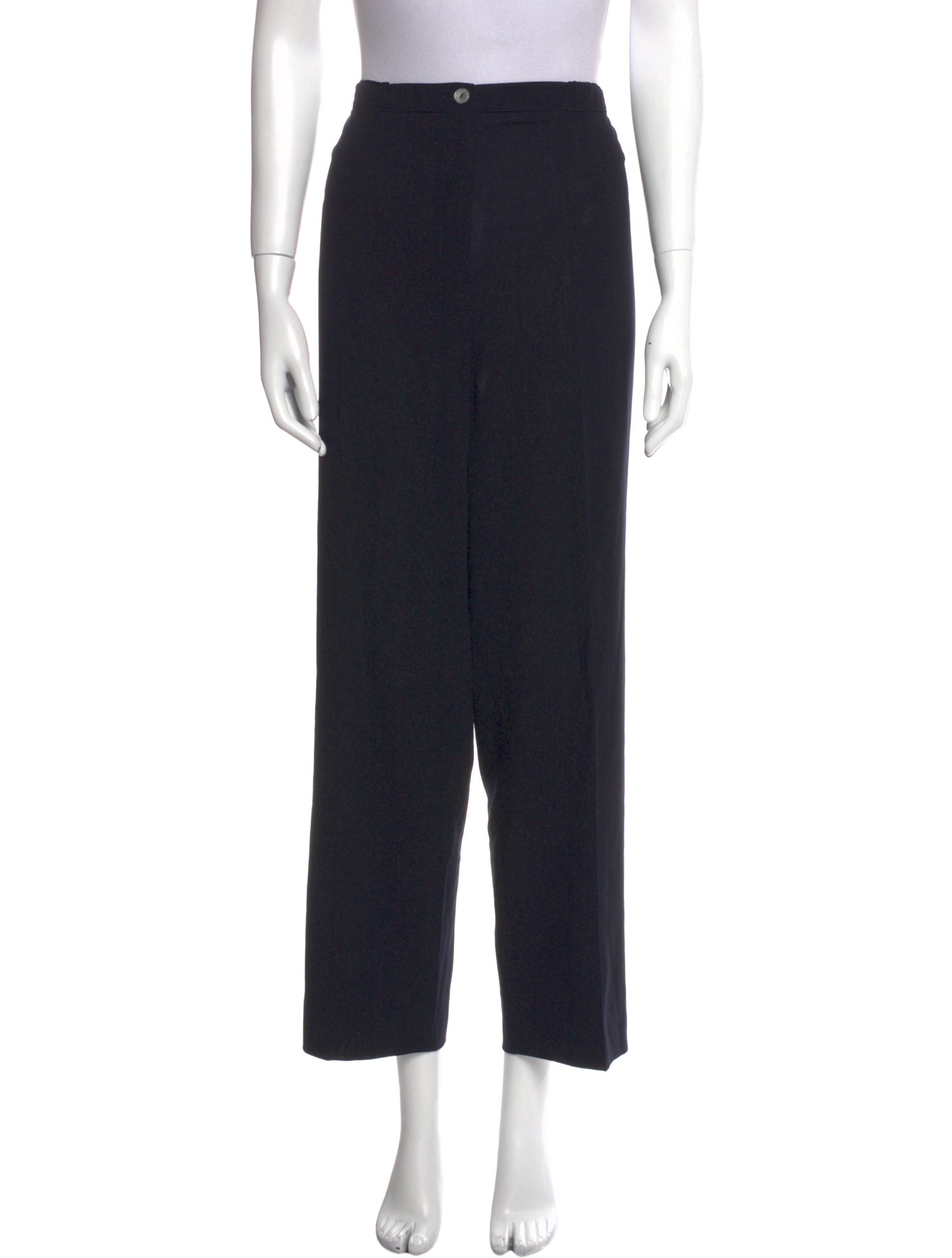 Max Mara Virgin Wool Straight Leg Pants