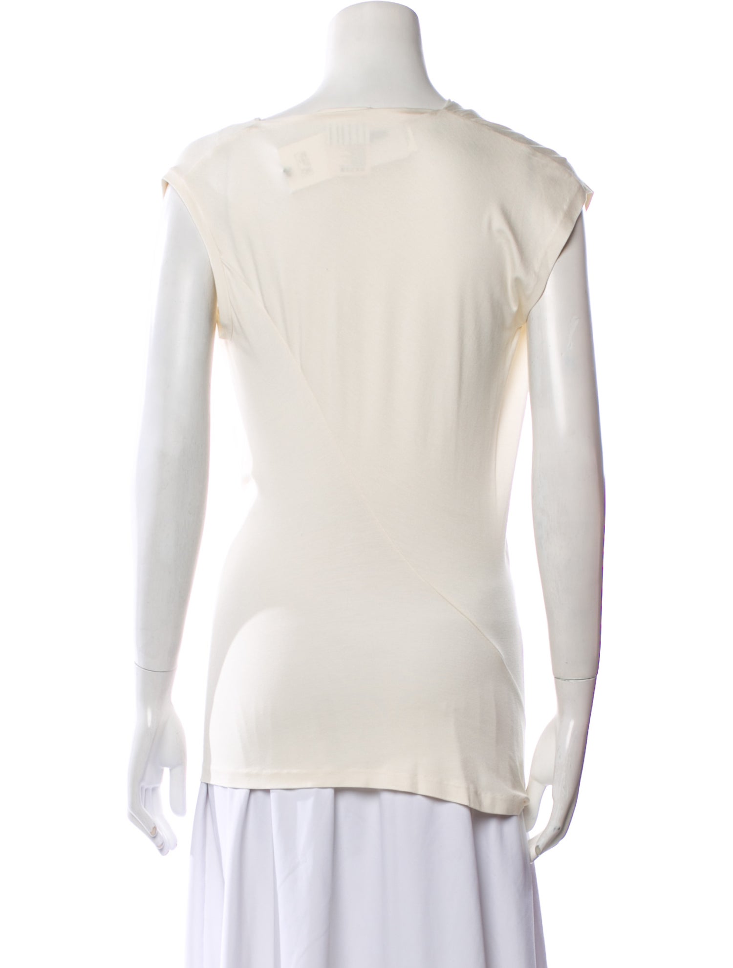 Max Mara Cowl Neck Sleeveless Tunic