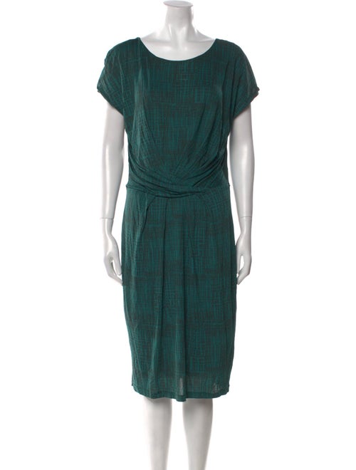 Max Mara Scoop Neck Mini Dress