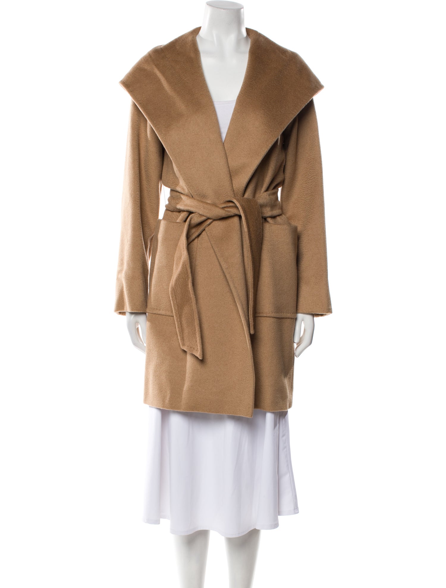 Max Mara Camel Hair Trench Coat w/ Tags