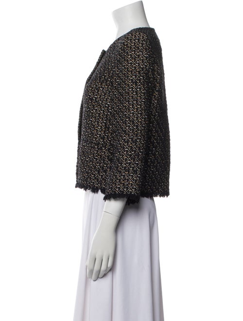 Max Mara Tweed Pattern Evening Jacket