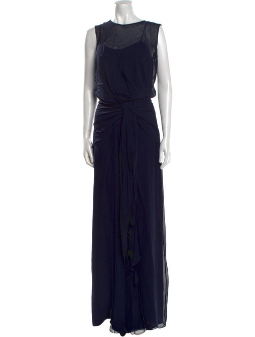 Max Mara Silk Long Dress