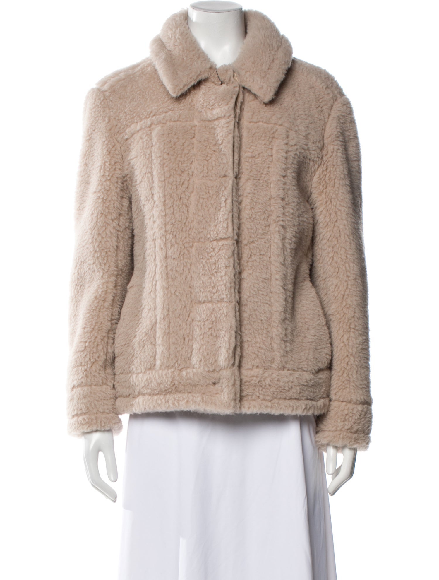 Max Mara Faux Fur Jacket