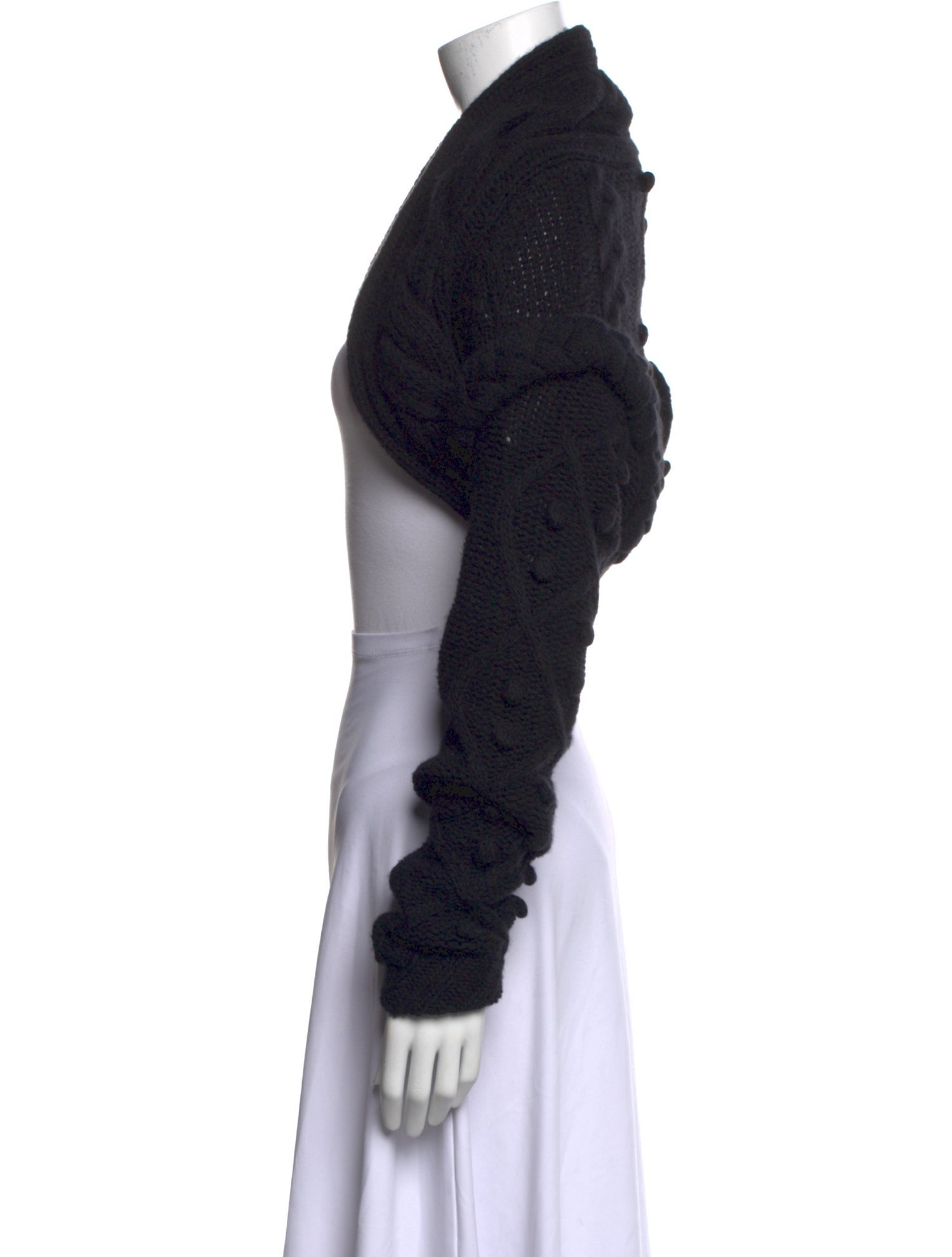 Max Mara Virgin Wool Cowl Neck Sweater