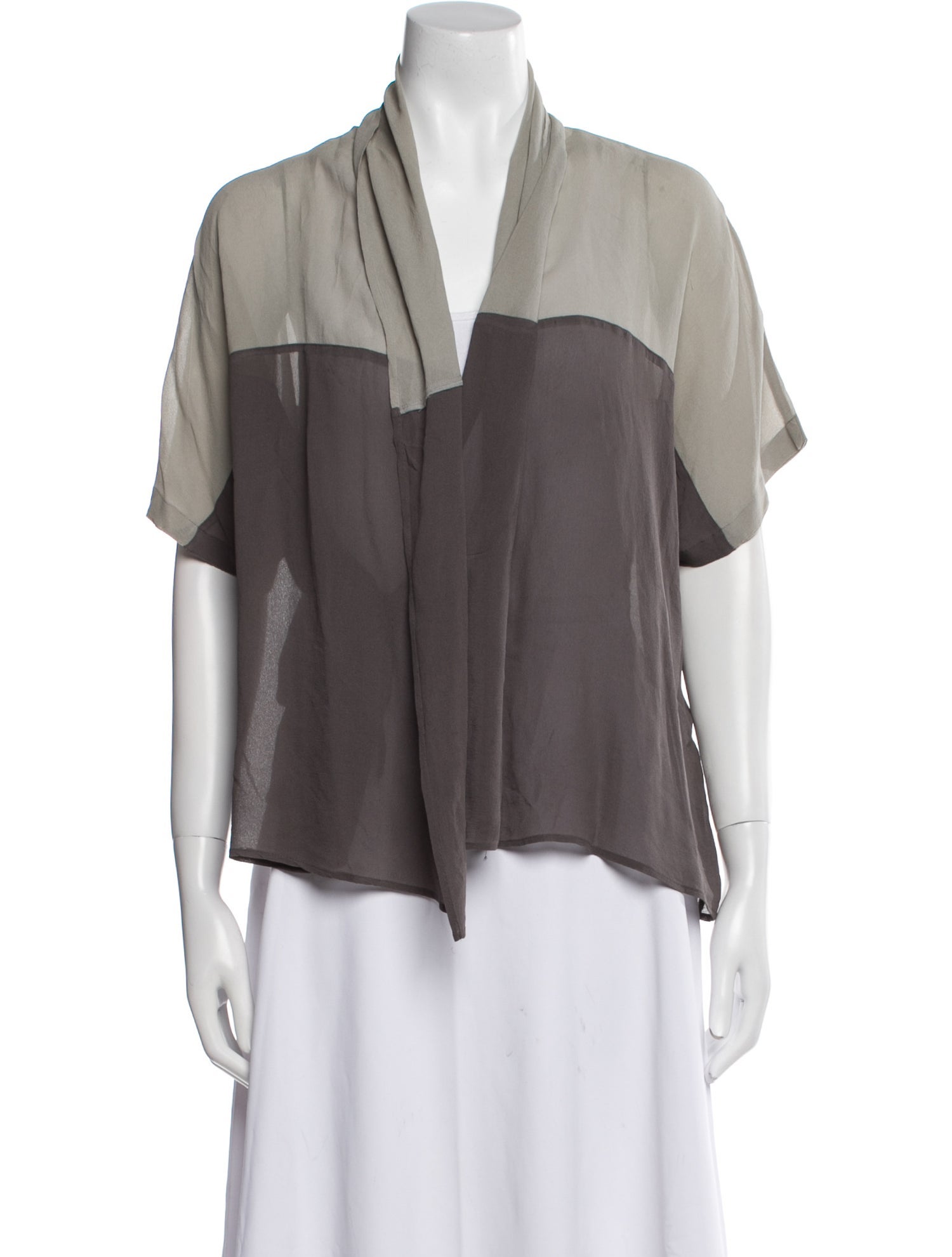 Max Mara Silk Colorblock Pattern Jacket