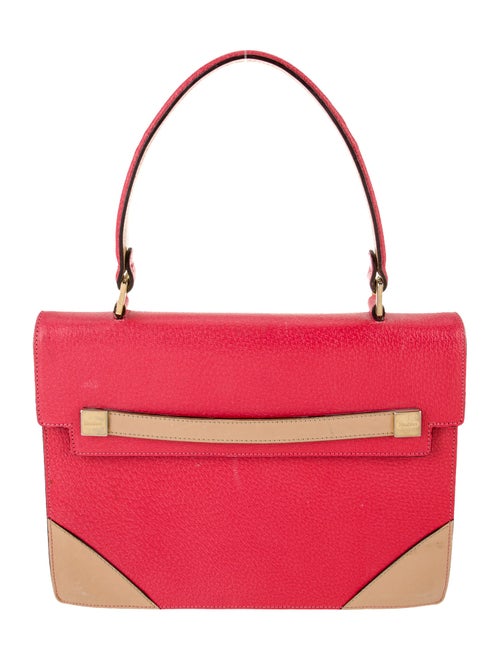 Max Mara Leather Top Handle Bag