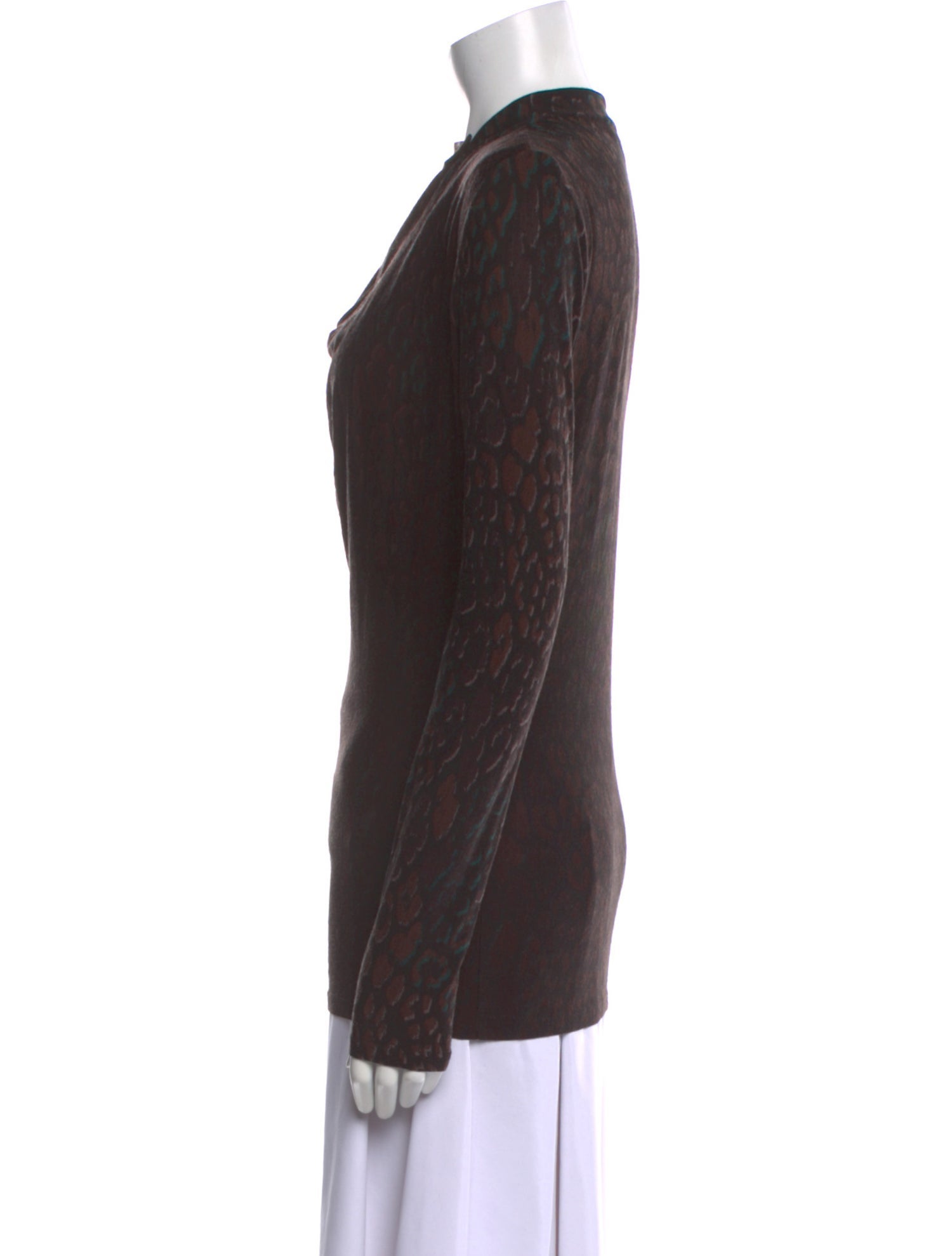 Max Mara Wool Cowl Neck Tunic