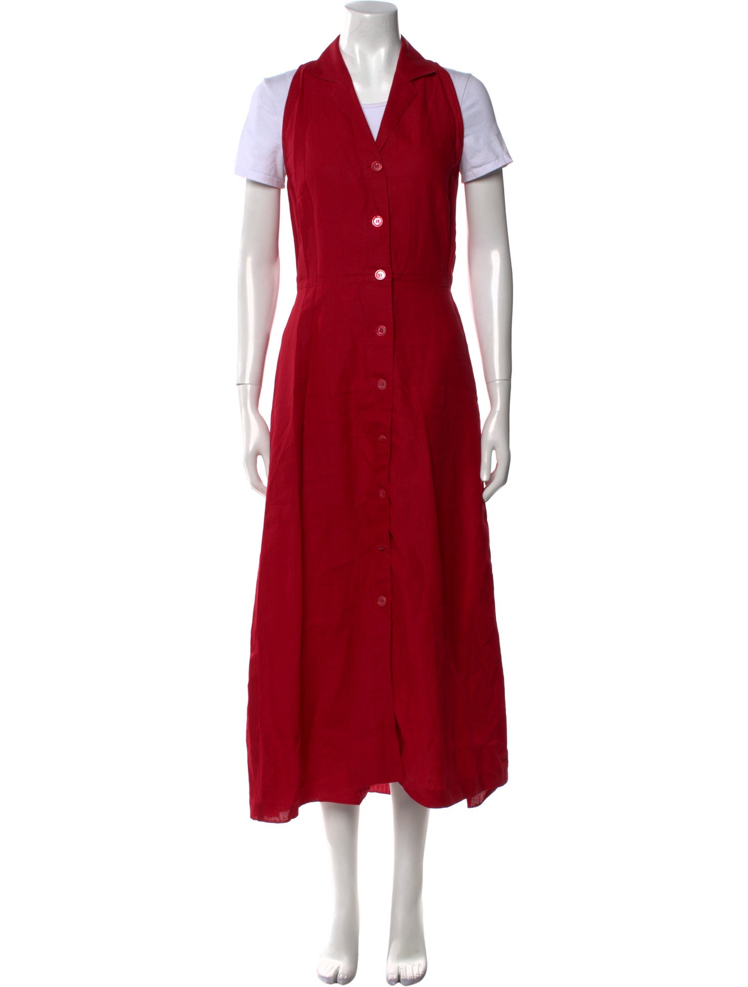 Max Mara Linen Long Dress