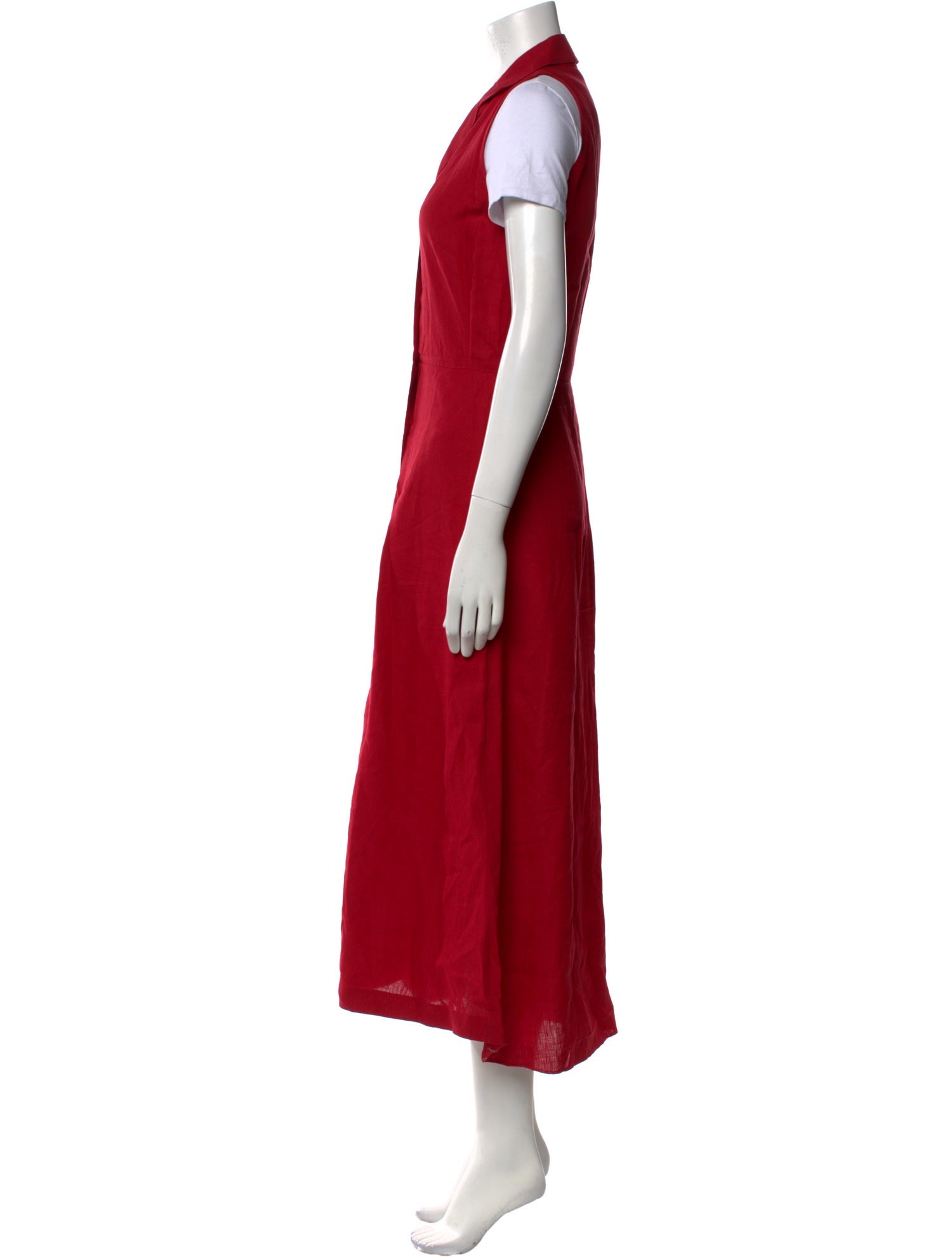 Max Mara Linen Long Dress