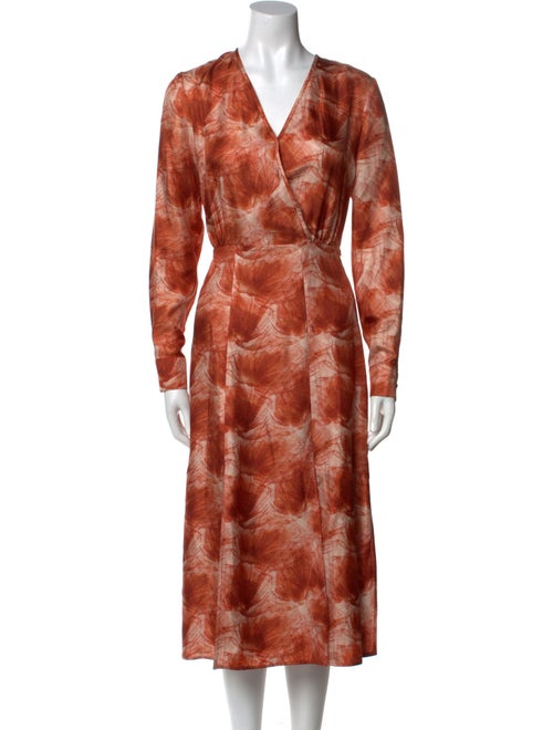 Max Mara Silk Midi Length Dress