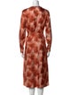 Max Mara Silk Midi Length Dress