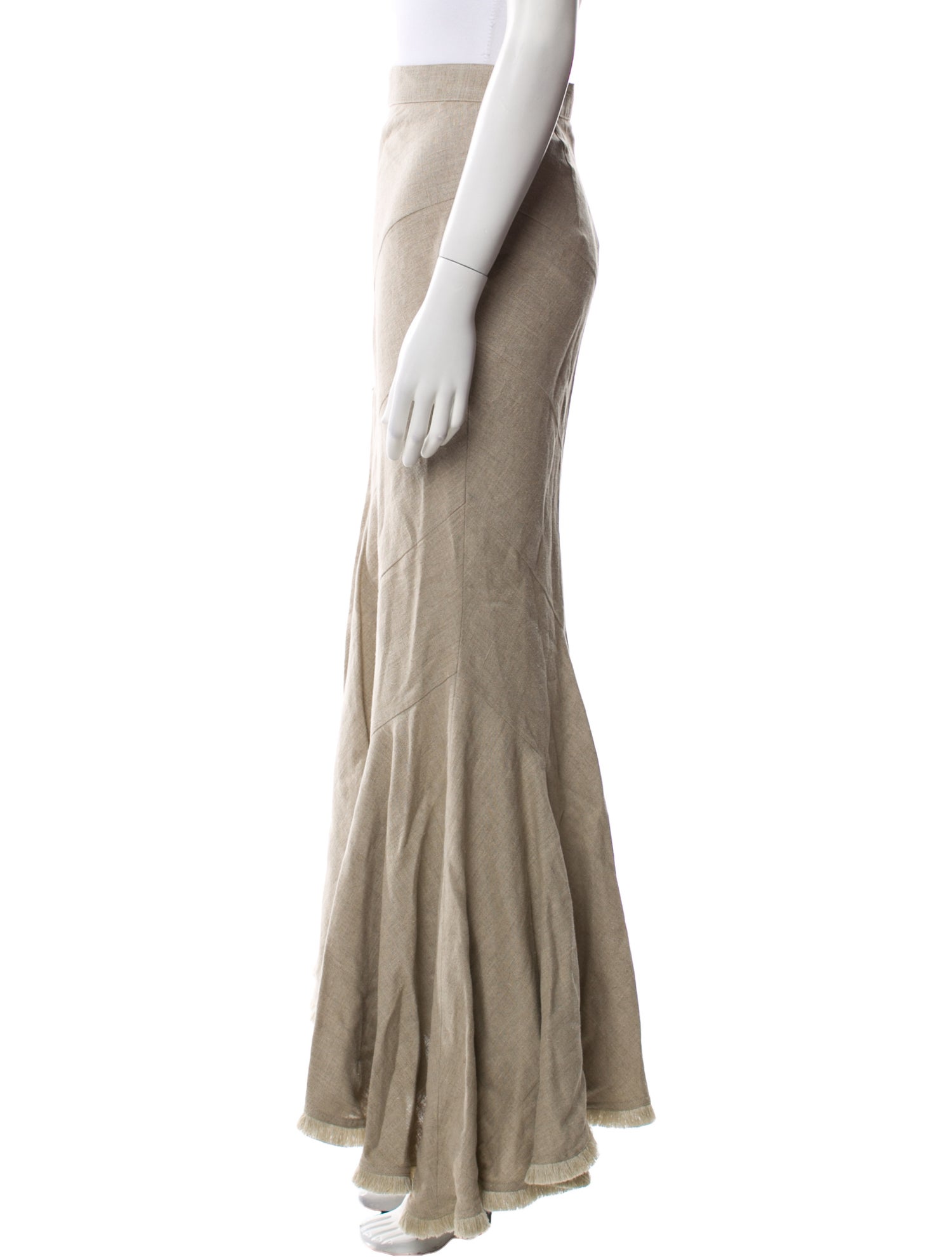 Max Mara Linen Long Skirt w/ Tags