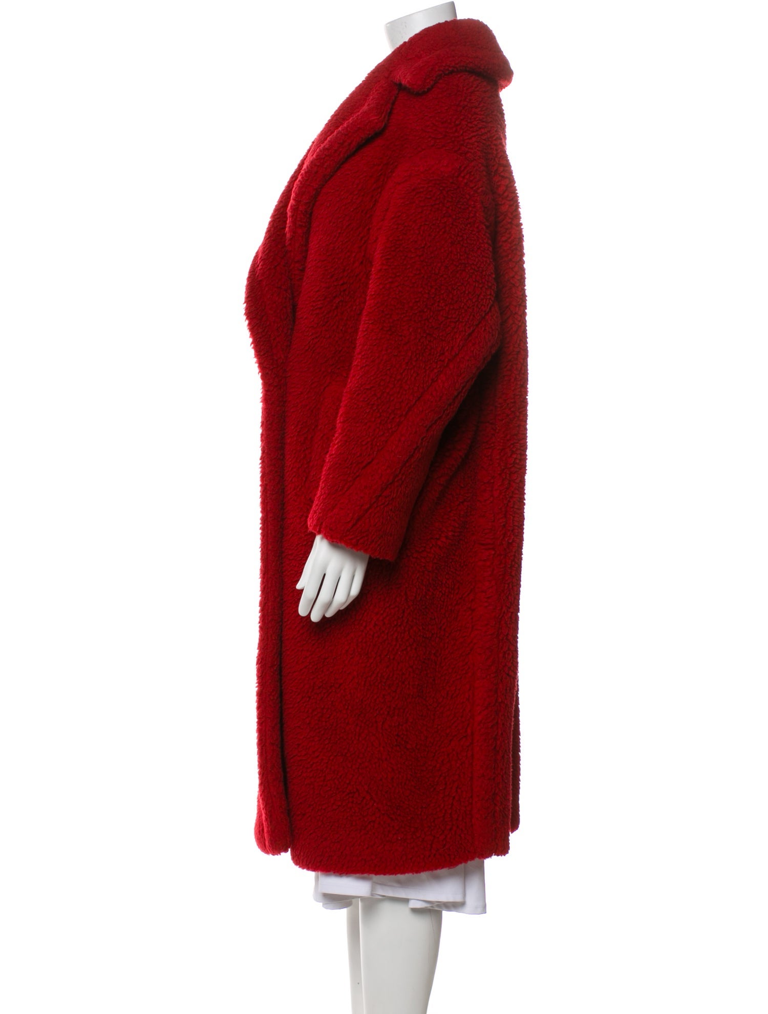 Max Mara Camel Hair Faux Fur Coat