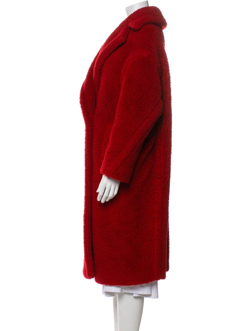 Max Mara Camel Hair Faux Fur Coat