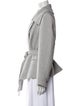 Max Mara Virgin Wool Printed Coat