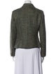 Max Mara Virgin Wool Tweed Pattern Jacket