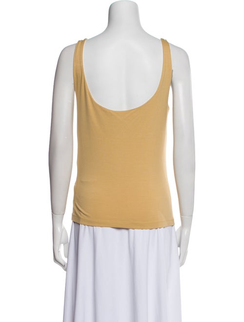 Max Mara Square Neckline Sleeveless Top