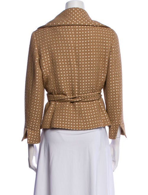 Max Mara Tweed Pattern Jacket