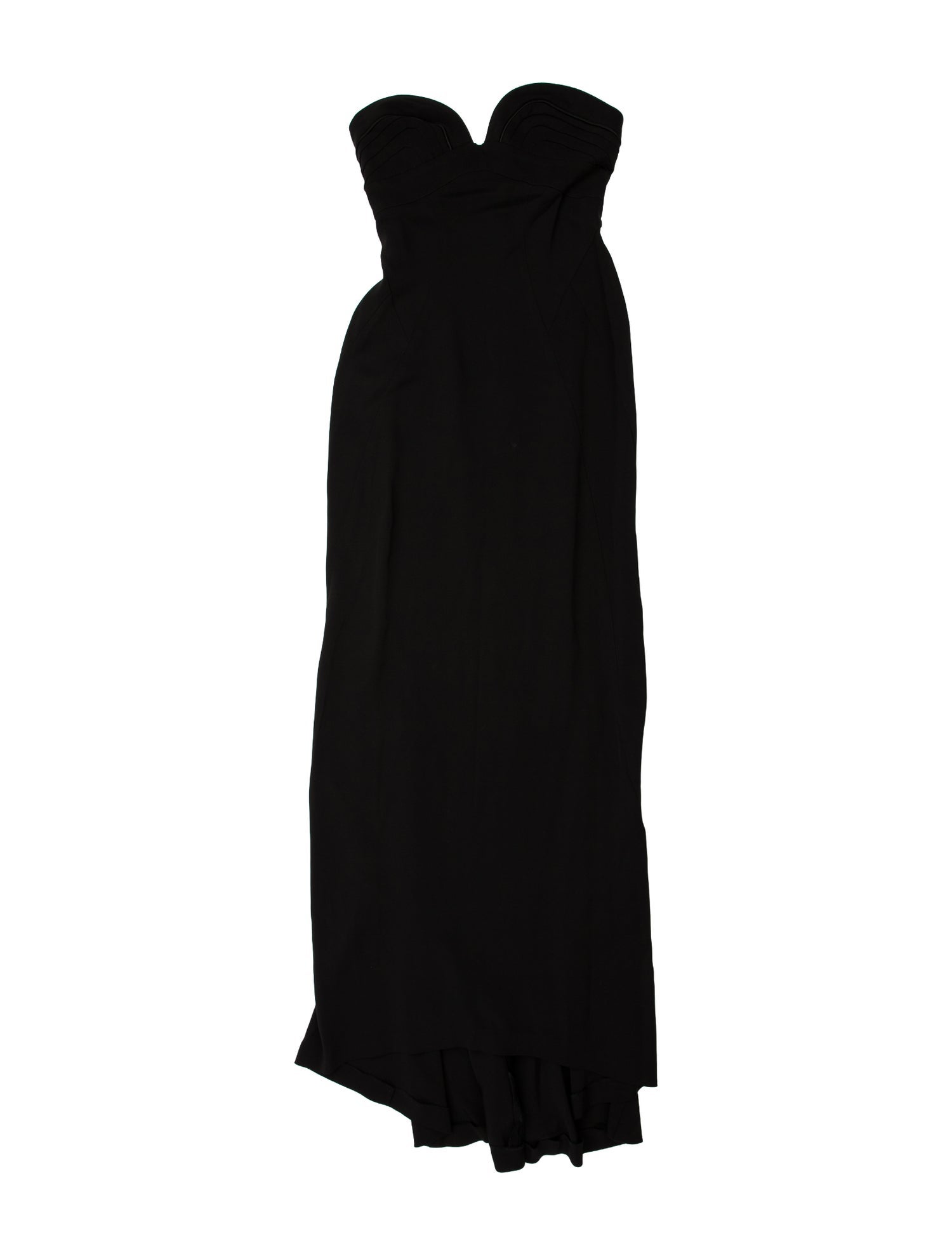 Max Mara Strapless Long Dress