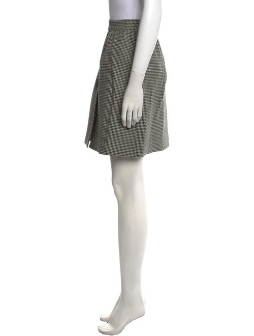 Max Mara Virgin Wool Mini Skirt