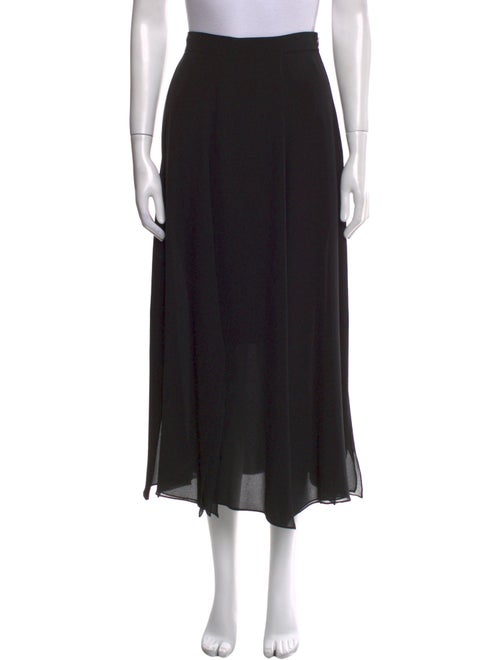 Max Mara Silk Midi Length Skirt