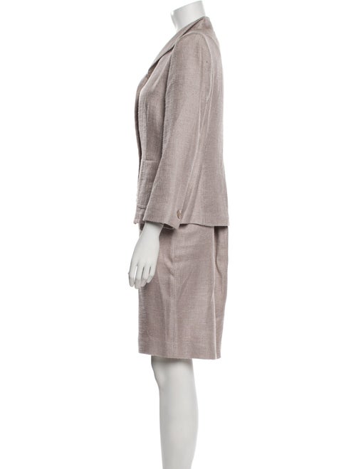 Max Mara Printed Skirt Suit