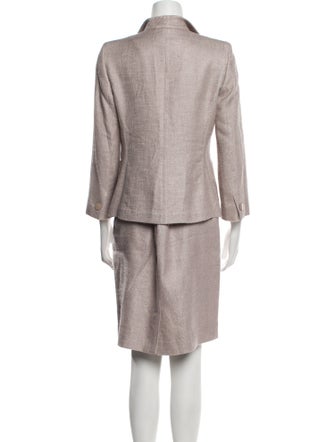 Max Mara Printed Skirt Suit