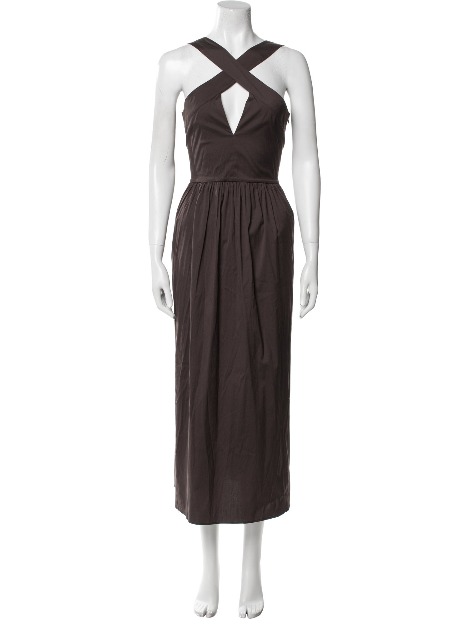 Max Mara Halterneck Long Dress