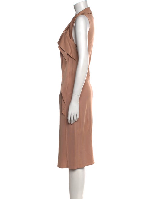 Max Mara One-Shoulder Midi Length Dress