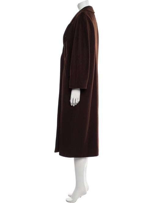 Max Mara Wool Faux Fur Coat