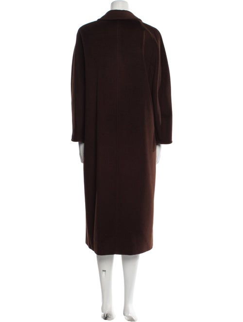 Max Mara Wool Faux Fur Coat