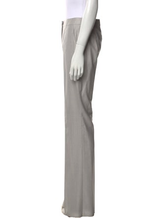 Max Mara Virgin Wool Straight Leg Pants