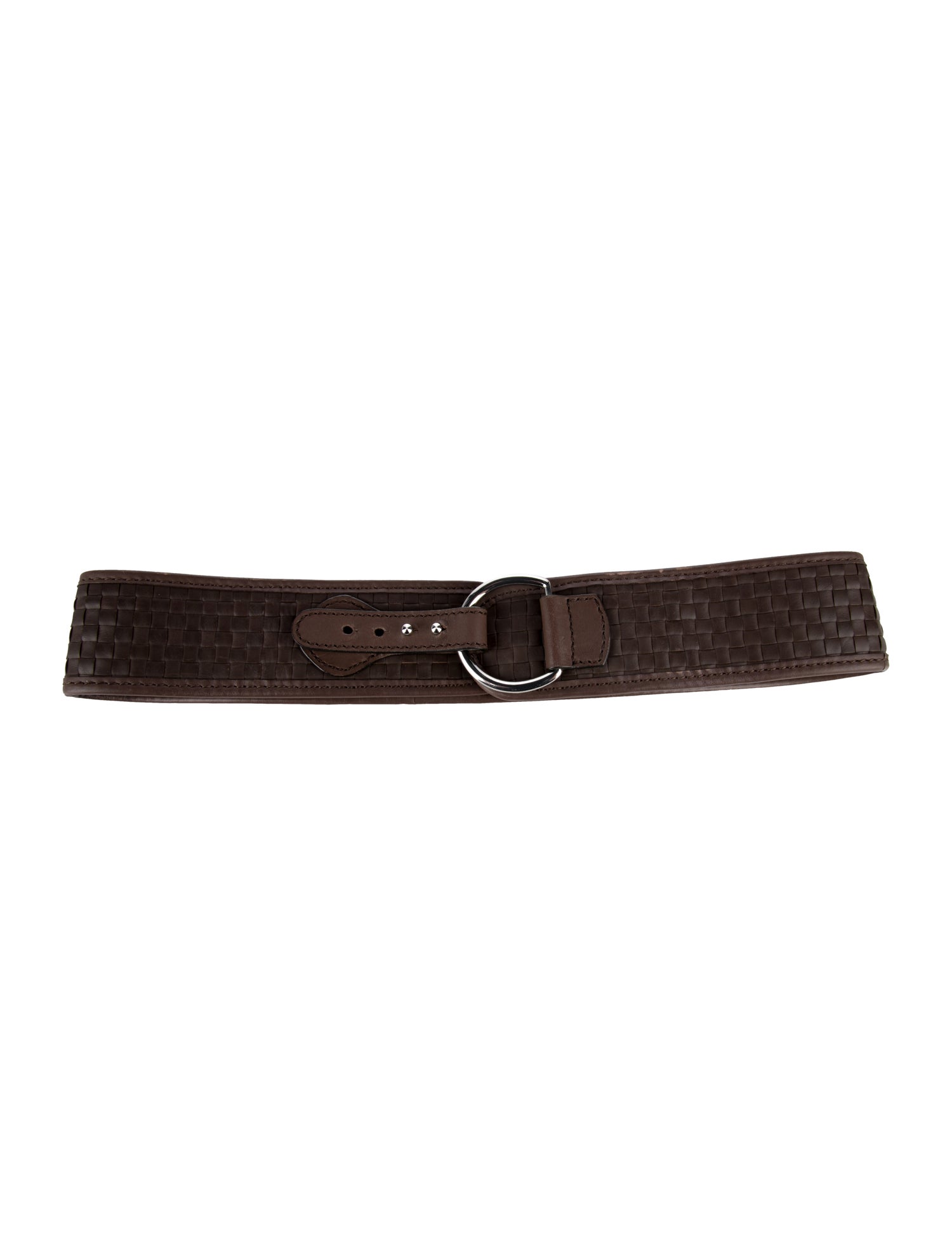 Max Mara Wide Leather Waist Belt