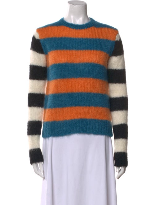 Max Mara Mohair Striped Sweater
