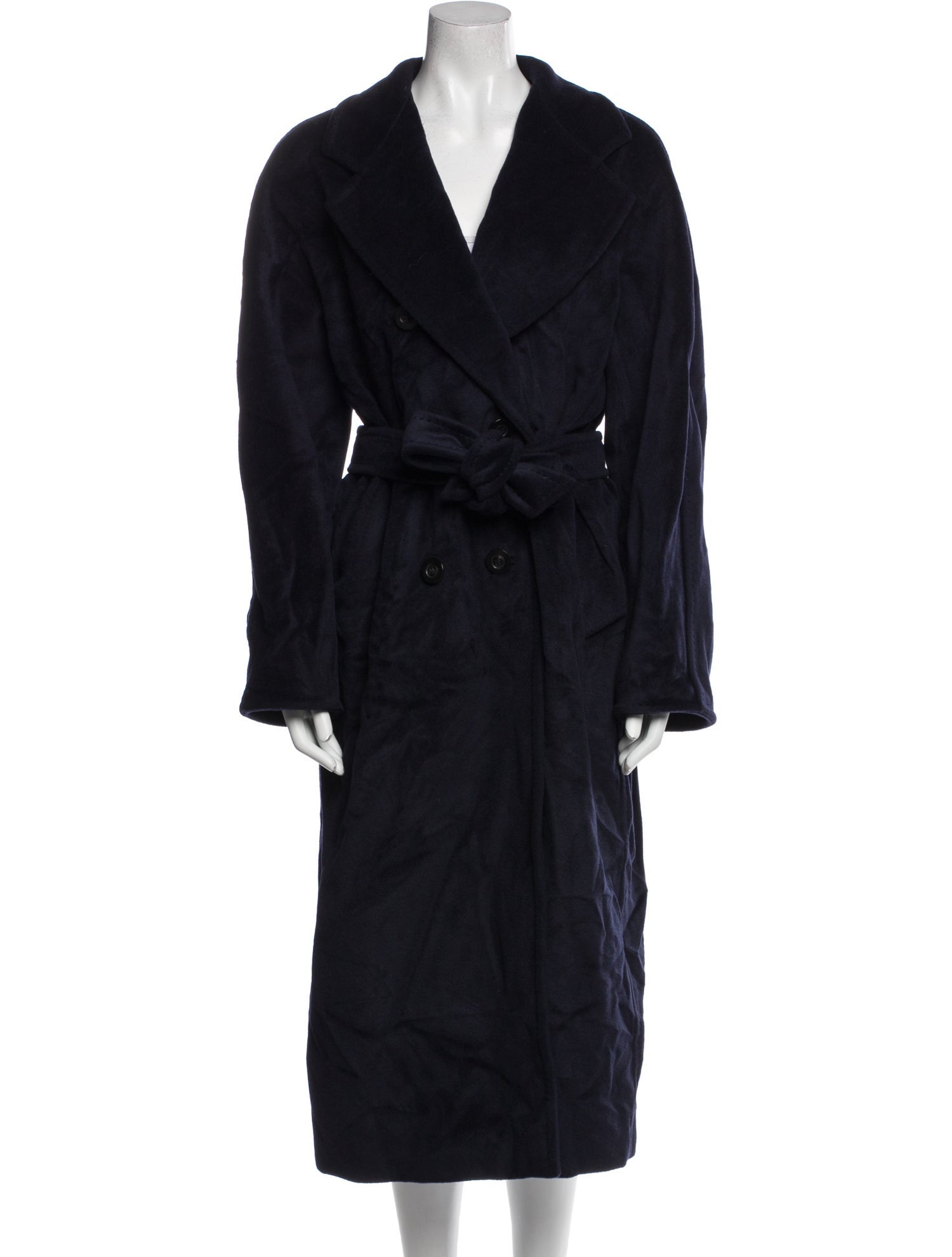 Max Mara Virgin Wool Trench Coat