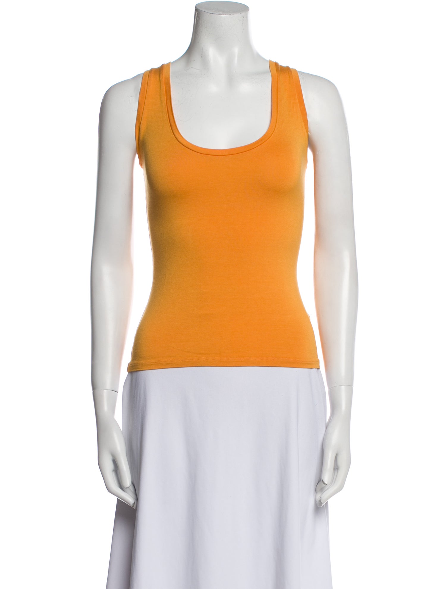 Max Mara Scoop Neck Sleeveless Top