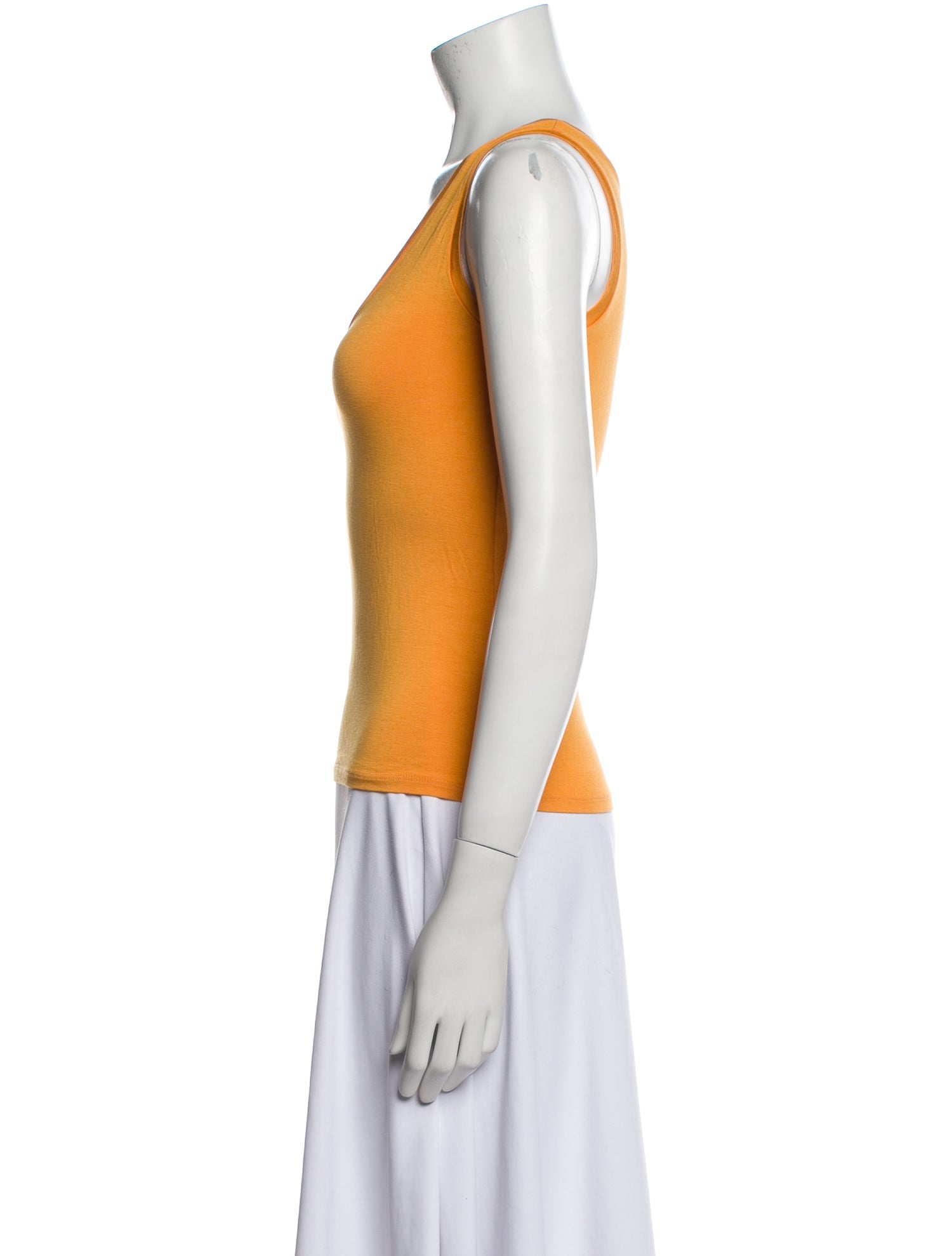 Max Mara Scoop Neck Sleeveless Top