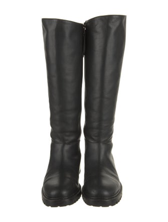 Max Mara Leather Riding Boots