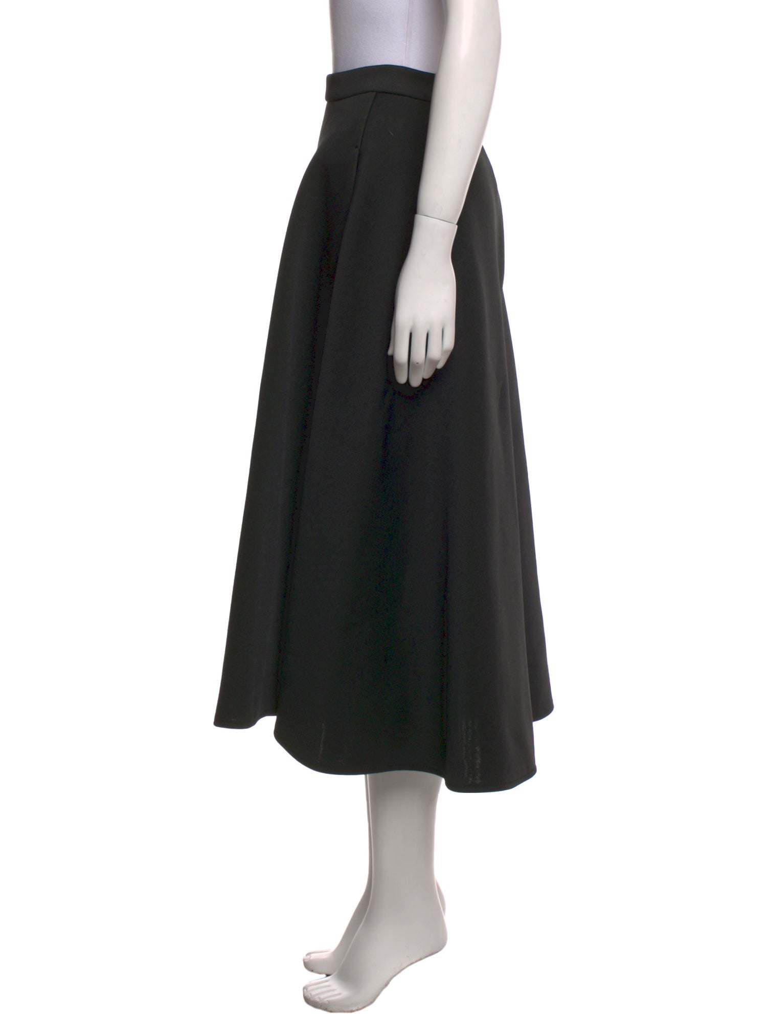 Max Mara Pleated Accents Midi Length Skirt w/ Tags