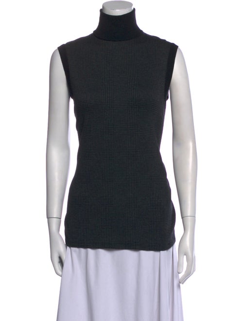 Max Mara Virgin Wool Turtleneck Top