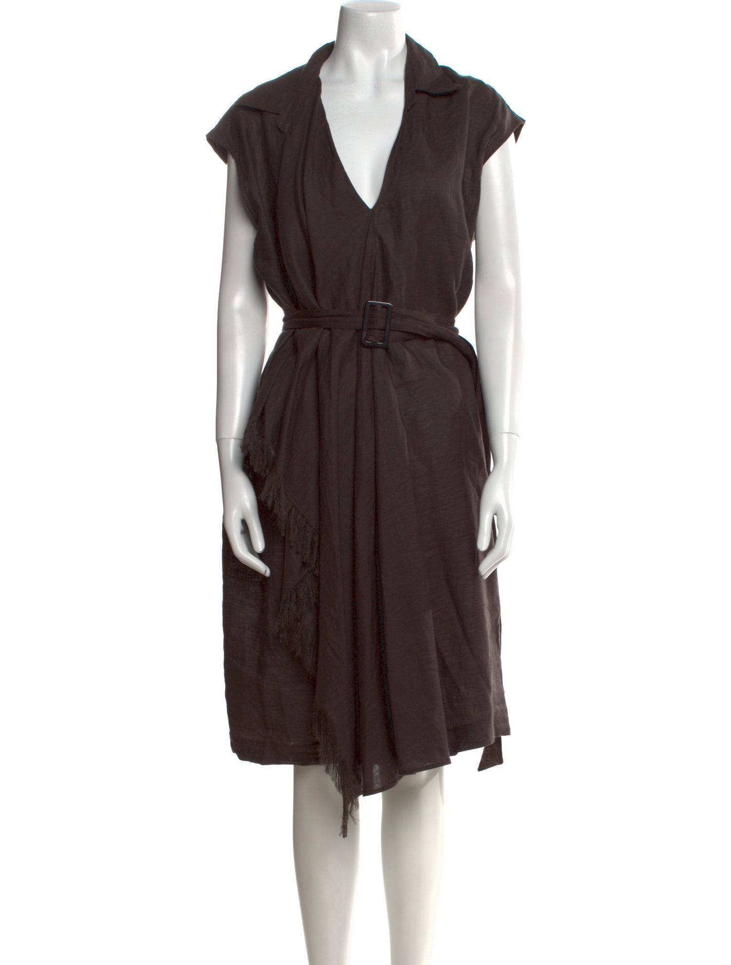 Max Mara Linen Knee-Length Dress w/ Tags