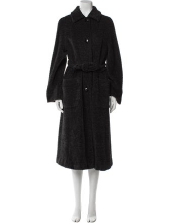 Max Mara Alpaca Trench Coat