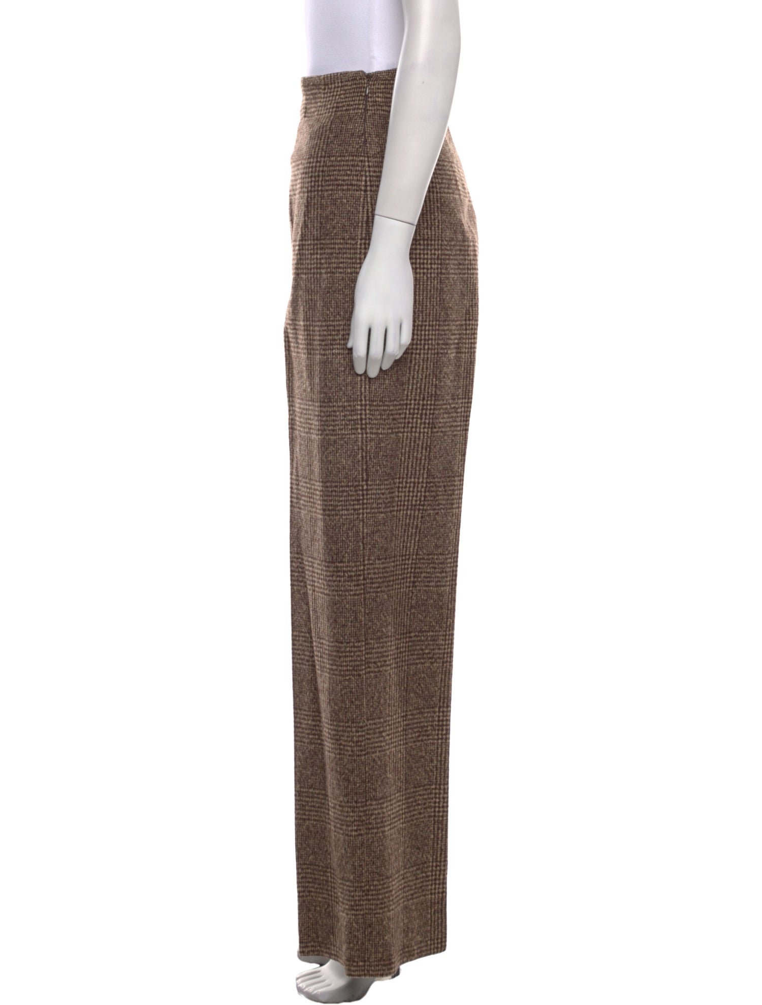 Max Mara Virgin Wool Wide Leg Pants