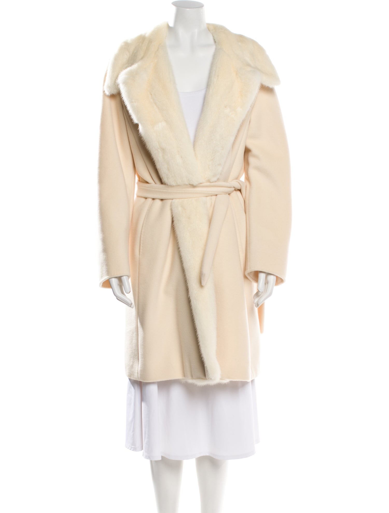 Max Mara Virgin Wool Trench Coat