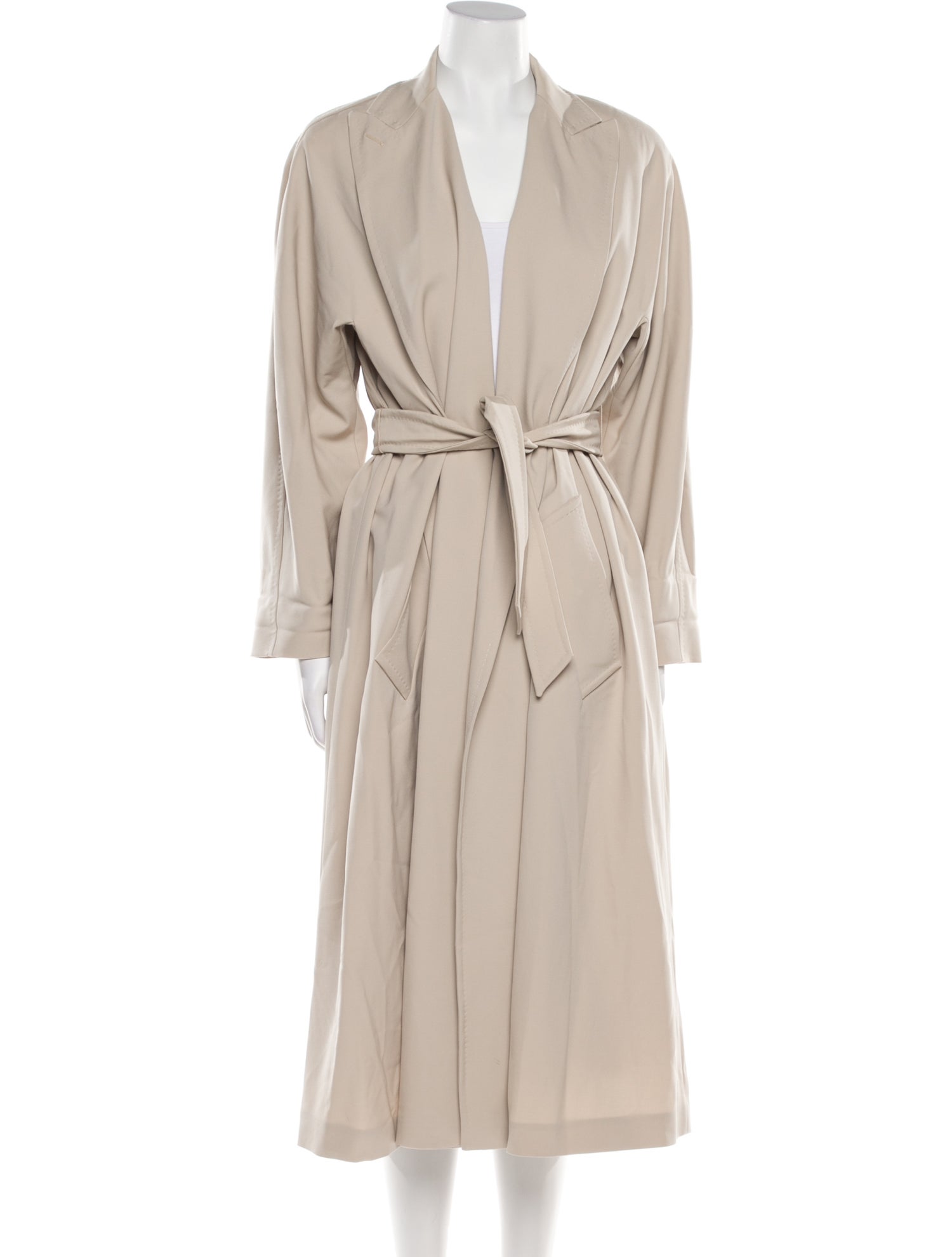 Max Mara Virgin Wool Trench Coat